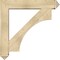 Ekena Millwork Westlake Arts and Crafts Rough Sawn Bracket w/ Offset Brace, Douglas Fir, 8"W x 42"D x 42"H BKT0806X42X42WTL03RDF - alternate 4